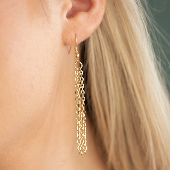 3 Piece Set - Necklace, Earrings, & Cuff Bracelet - Picture 4 of 7